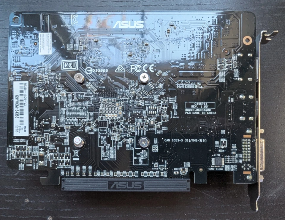 Asus R7250-1GD5 Radeon R7 250 1GB GDDR5 Graphics Card - Image 2 of 3