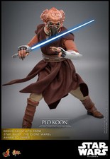 New Hot Toys MMS785 1/6 Star Wars Plo Koon 12" Action Figure Model Toy Pre-order