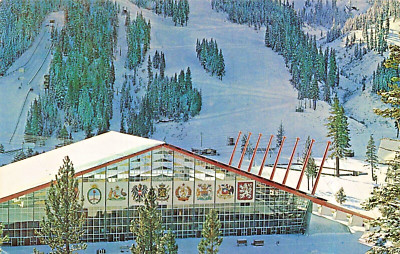 1961 Squaw Valley Blyth Arena~Winter Olympic Games~Lake Tahoe CA POSTCARD