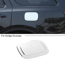 Chrome Fuel Tank Gas Lid Cap Door Cover Trim For Dodge Durango 2011+ Accessories