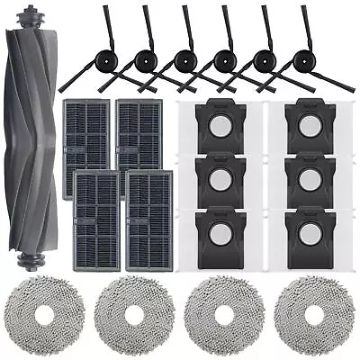 COOLGADGET 21er Dreame X40 Ultr Ersatz Teile Beutel Seiten Bürste Filter Wisch Mopp Zubehör