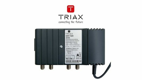 TRIAX GHV 920 Verstärker mit Rückweg für multimediafähige CATV/BK-Netze 20dB - Bild 4 von 5
