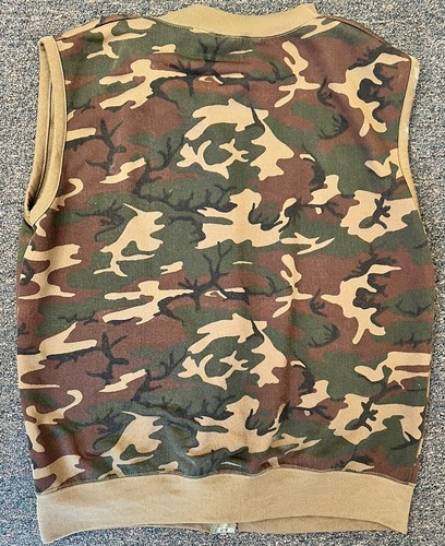 Vintage Sears Fieldmaster Camo Vest *Adult XL* - Picture 3 of 3