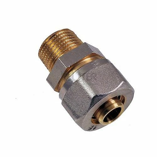 Klemmringverschraubung Übergang AG für PEX PERT Rohr