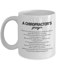 Chiropractor's Prayer Coffee Mug, 11oz