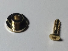 Vintage Round String Tree Guide Retainer GOLD for Electric Guitar