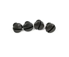 1911 Grip Screws - Slot, Black, Thin (4)