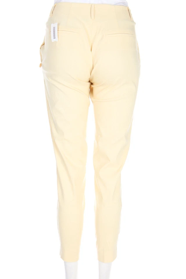 Pantalone chino TWINSET SIMONA BARBIERI elasticizzato XS crema NUOVO - Immagine 3 di 4