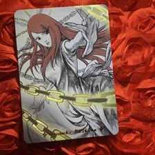 Uzumaki Kushina NARUTO MANGA WAIFU Power Anime ACG Girl Holo Card