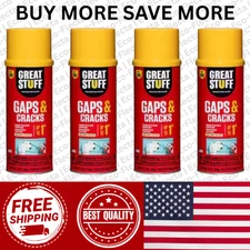 Great Stuff 12 Oz. Gaps and Cracks Insulating Spray Foam Sealant 4 pack