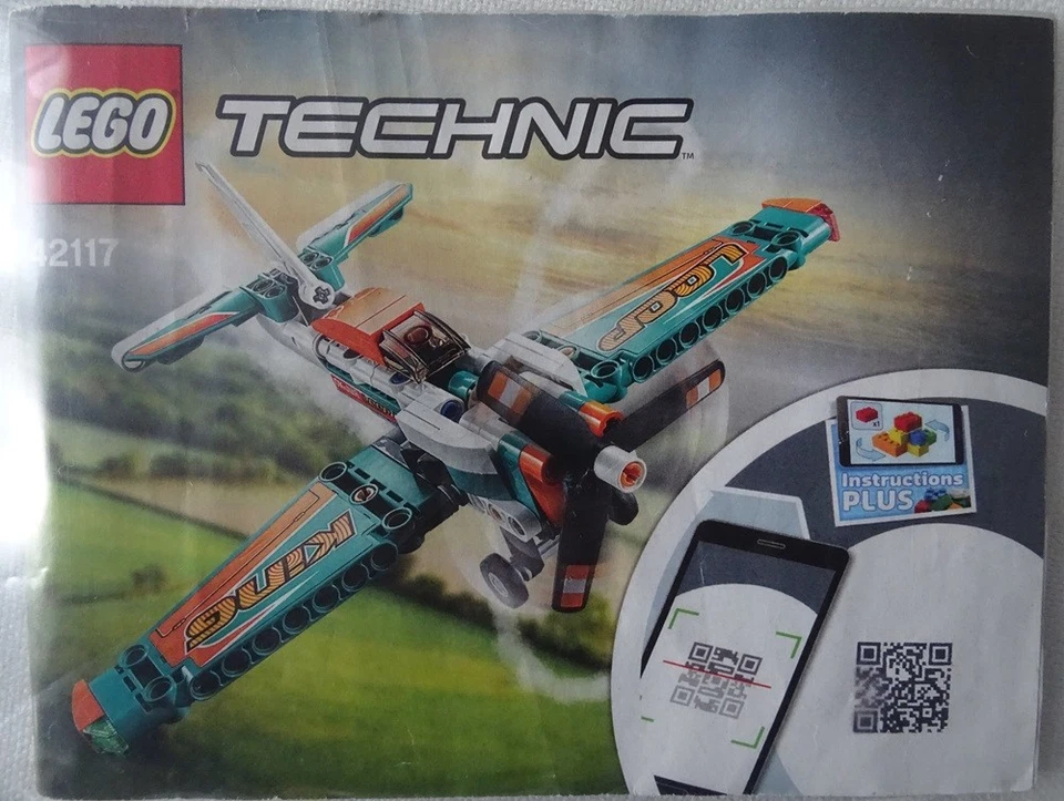 LEGO -- TECHNIC -- 42117 -- AVION DE COURSE -- SET COMPLET AVEC BOITE ET NOTICE - Photo 2/4