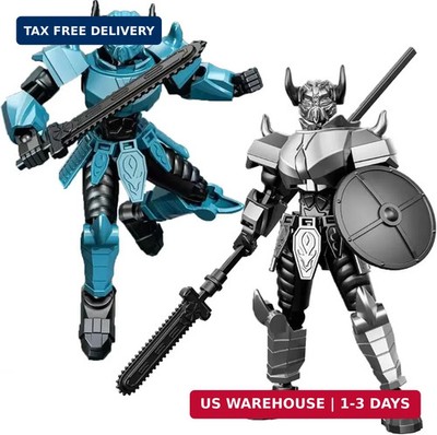 2 PACK T13 Action Figure - 3D Printed Titan 13 Robot, Multi-Jointed Dummy 13, Co