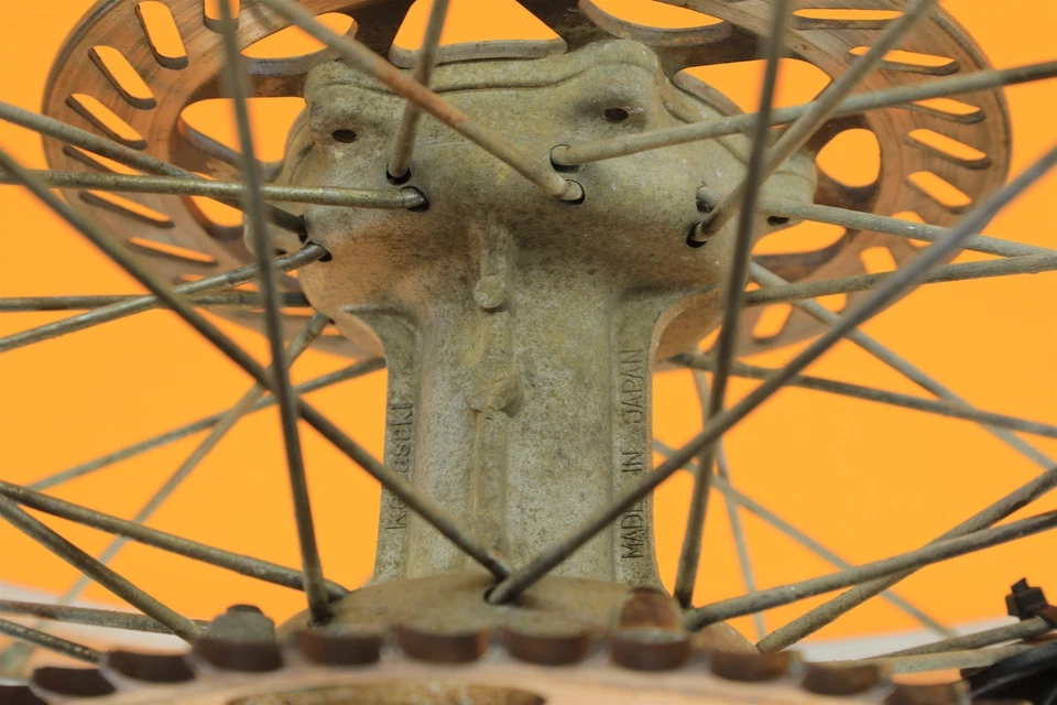 Оригинальные спицы обода ступицы заднего колеса 90-95 1991 KX250 KX 250 41034-1205 - Изображение 3 из 4