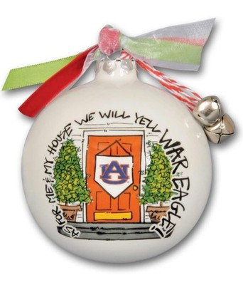 ''As For Me And My House'' Holiday Ornament (Auburn Tigers) Magnolia lane
