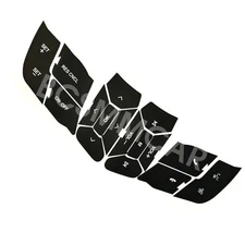 Steering Wheel Volume Control Switch Sticker Kit Fit For Ford Mustang 2015-2018