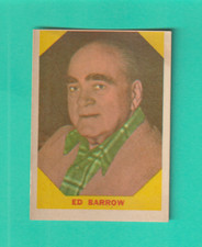 1961 FLEER # 23 ED BARROW BOSTON RED SOX  NM