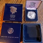 2024-P  Peace Silver Dollar - UNC - US Mint - OGP and COA  -  24XH