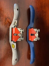 Vintage Stanley Spoke Shaves-USA-10" long-Lot of 2-Made in England