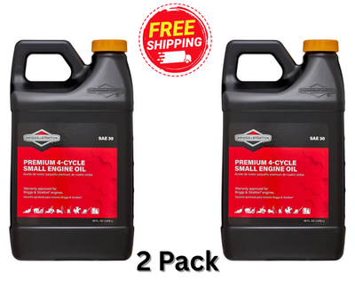 #ad 2 Pack Briggs amp; Stratton 4 Cycle 48 oz Oil SAE 30 for Small Engines Free Ship $16.25