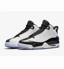 Jordan Men's Dub Zero White-Concord-Black-White SZ 11 (311046-106)