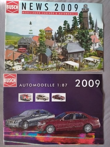 13x Busch-Neuheitenblätter und Kataloge 1988 bis 2012 - Bild 2 von 5