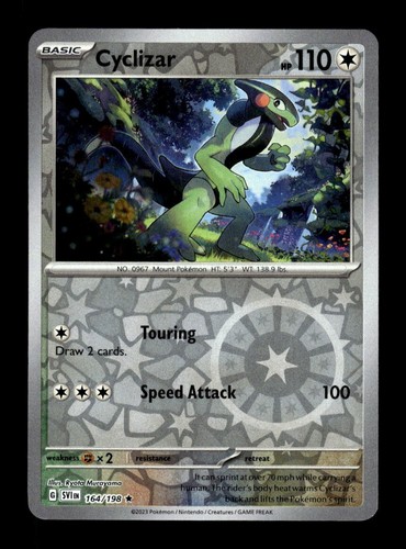 Pokemon Scarlet & Violet Cyclizer 164/198 Reverse Holo - 第 1/1 張圖片