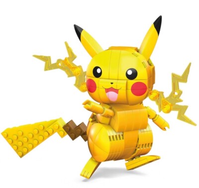 Pokémon Mega Pikach Bausteine 211 Stück Set, 10H cm