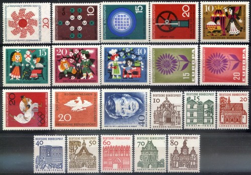 Germania Repubblica Federale Tedesca 1964 n. 284/328 + B.F. n. 1 ** (m052) - Picture 2 of 3
