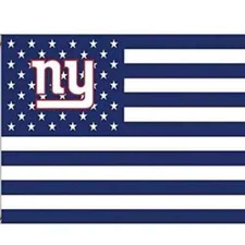New York Giants 3x5 Foot American Flag Banner New Nabers Jones
