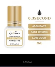 NATUHANA Eyelash Extensions Max Bond Glue 5ml /Adhesive 0.3Sec Fast Strong