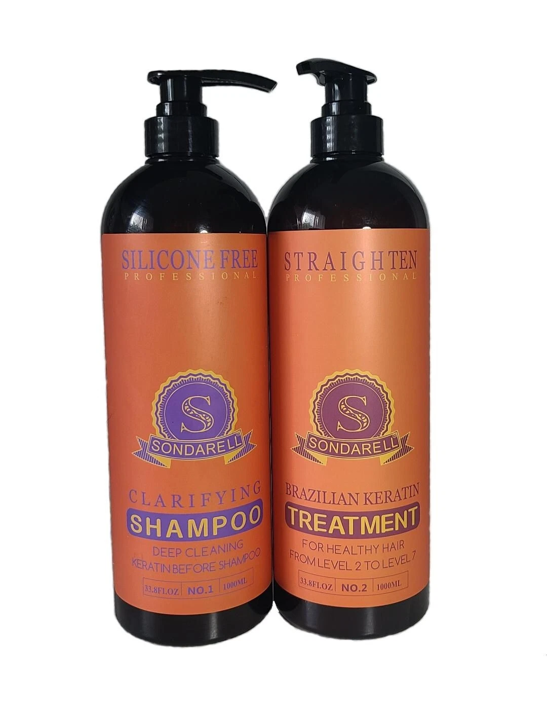 Brazilian Keratin Treatment For All type of hair +Free Clarifying 33.8 oz/ 1L
Opens in a new window