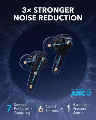Soundcore Liberty 4 Pro Wireless Earbuds Noise Cancelling 7