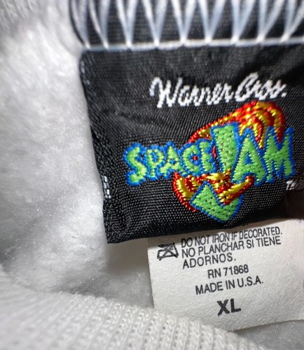 Warner Bros Space Jam Lola Bunny Sweatshirt 1990s Sz Youth XL/Women's SM Fun - Picture 6 of 12