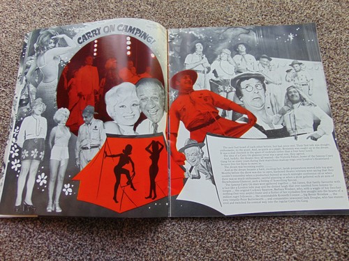 Carry On London large programme & ticket stub (1973, Sid James, Barbara Windsor) - Picture 4 of 4