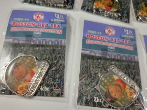 Boston Red Sox Anhänger Sammlung Nixon Varitek Halama Clement Wakefield Lot - Bild 3 von 12