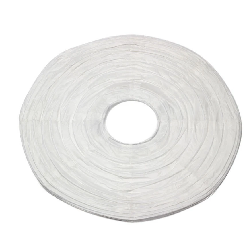 9x 30cm Linternas Papel Blanco Boda Aniversario Colgante Cumpleaños Hogar Decoración Foto 3 de 4