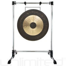 32" Chinese Gongs on the Baby Bear Gong Stand