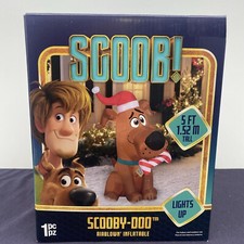 Gemmy Scooby Doo Airblown Inflatable 5ft Christmas Decor Indoor Outdoor Light Up