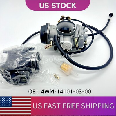 Carburetor with Fuel Filter For Yamaha Road Star XV1600 XV1700 4WM-14101-03-00