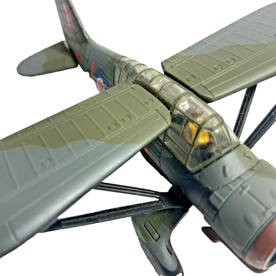 Corgi Model Airplane RAF WWII Westland Lysander Prop plane IIIA 1/72 Scale - Image 4 of 4