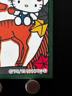 Hello Kitty Card Kitty White Sanrio Hanafuda Japanese Flower