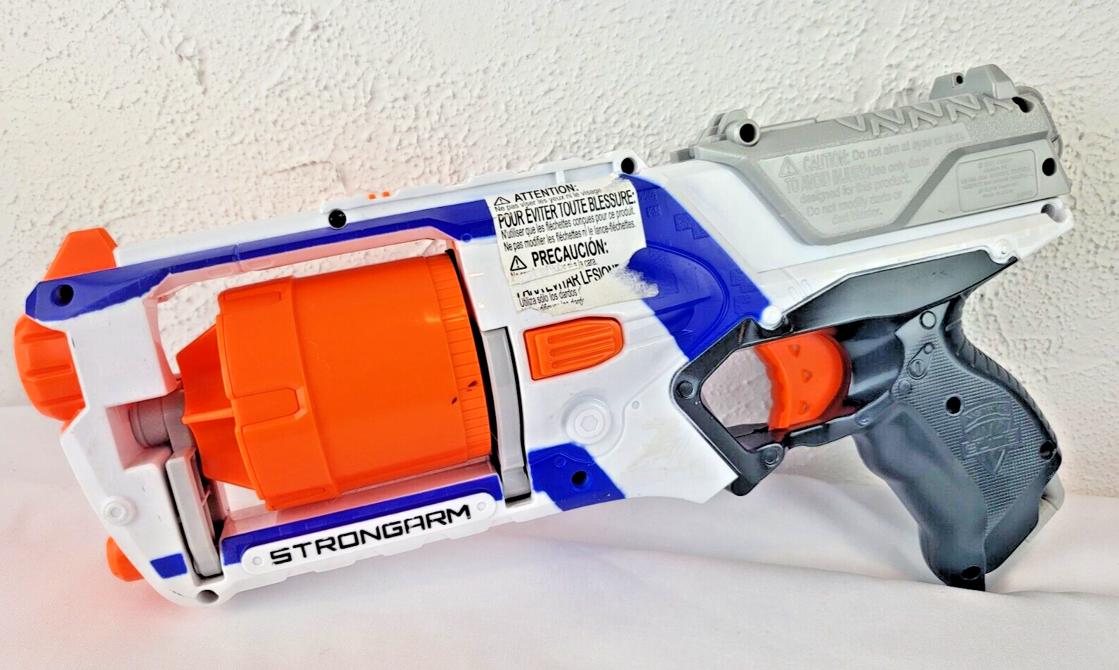 Super Arma Nerf Shooting Atira Dardos Grande 60cm + Cartucho