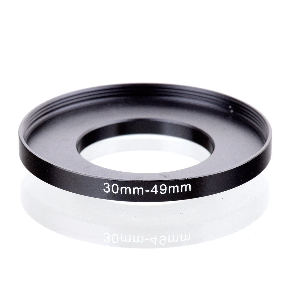 Camera 30.5mm Lens to 49mm Accessory Step Up Adapter Ring 30.5mm-49mm Black - Image 2 of 3