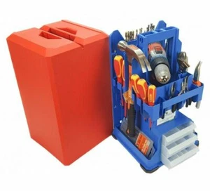 -boîte d'outils Tbox 400 Posso bleu-rouge