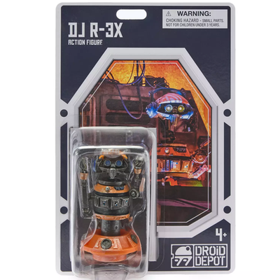 DJ R-3X Action Figure Disney Parks Droid Depot Star Wars Galaxy's