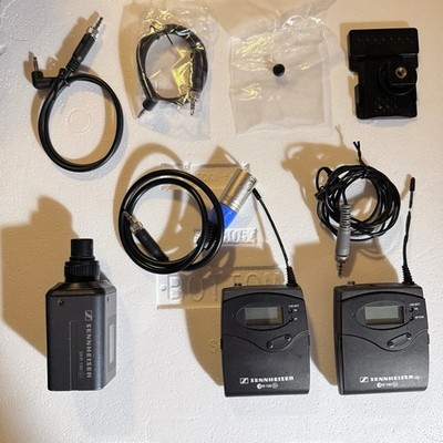 Sennheiser EW 100 G2 Wireless Mic Sys 2x Transmitters Lav/Handheld & Receiver