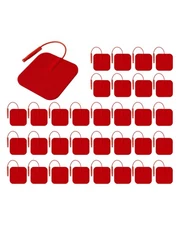 40PCS Value Pack TENS Unit Replacement Pads Reusable Latex-Free TENS Unit Ele...