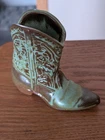 Frankoma Miniature Boot - Prairie Green - 1940's