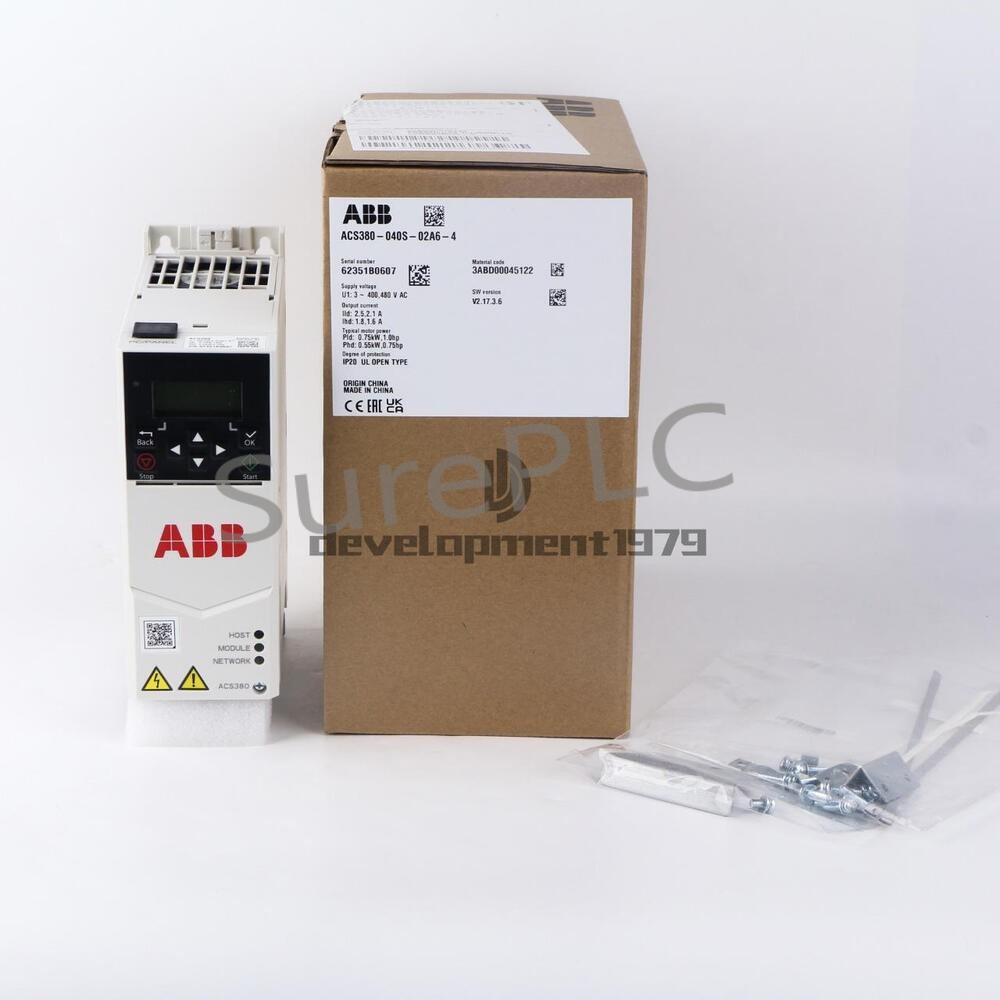 ACS355-03E-44A0-4 ABB Inverter Pn 22kW,12n 44A IP20【New and Sealed】No Keypad