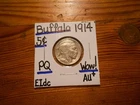 1914 Buffalo Nickel AU+ BLAZER!!!! PQ!!!! WOW!!!!!!